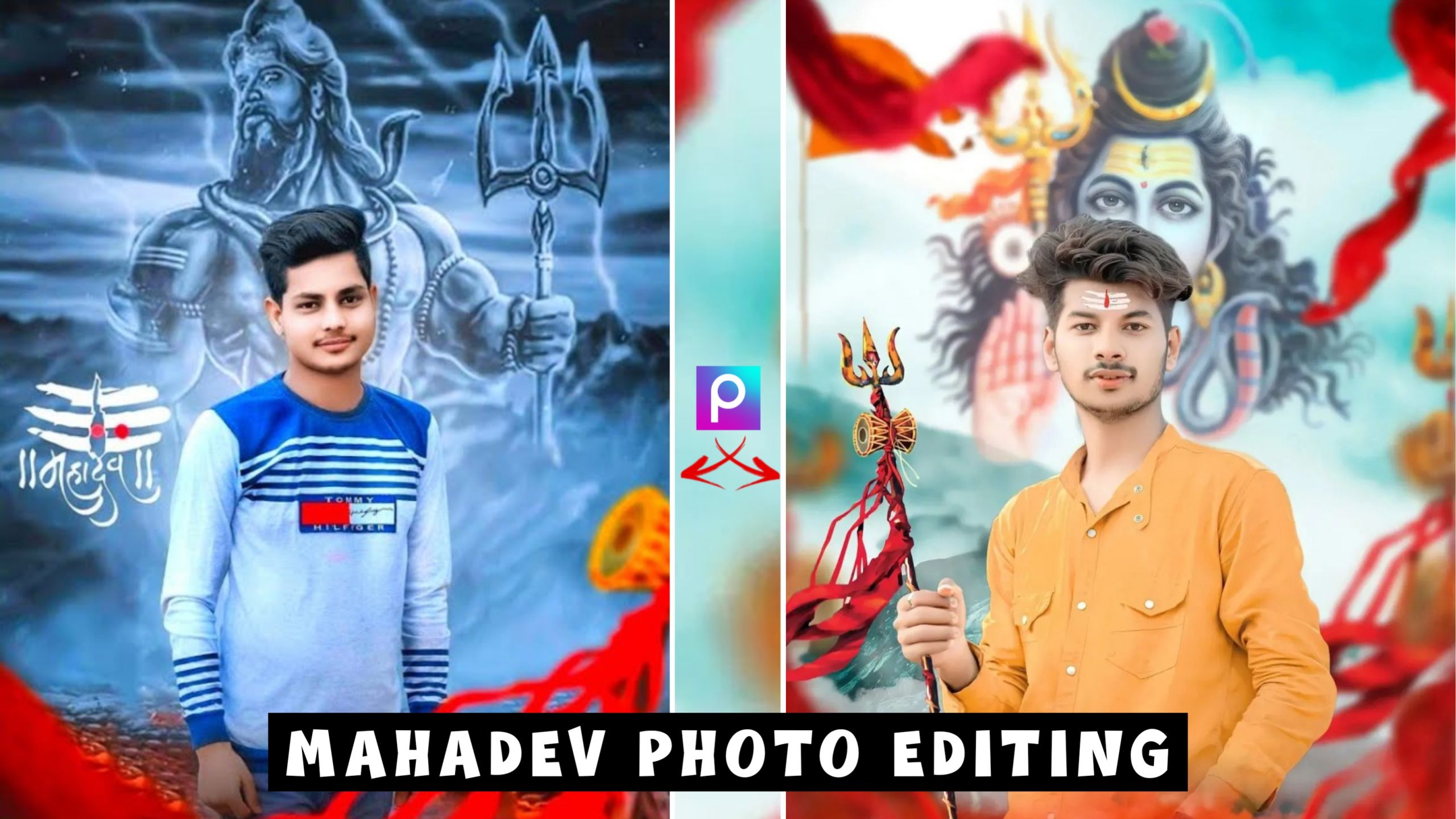 Mahadev Photo Editing in PicsArt Download Background And PNG
